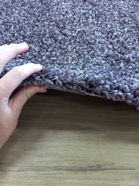 Shag Rugs Supreme Shaggy Aubergine -FAULTY