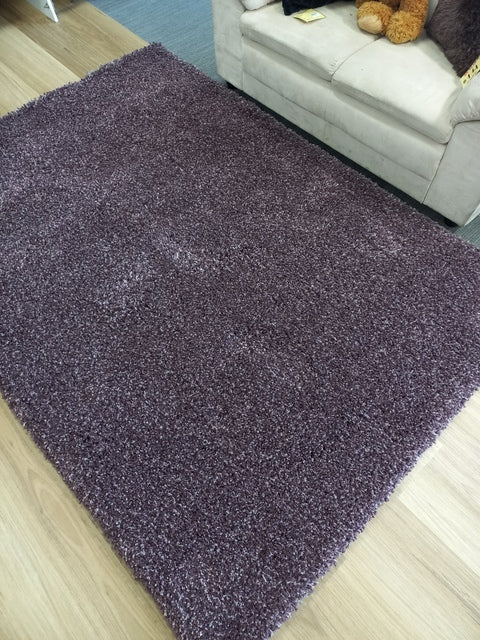 Shag Rugs Supreme Shaggy Aubergine -FAULTY
