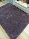Shag Rugs Supreme Shaggy Aubergine -FAULTY
