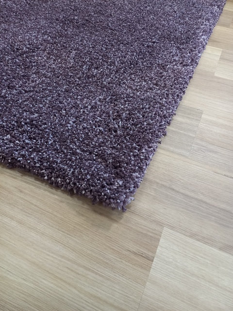 Shag Rugs Supreme Shaggy Aubergine -FAULTY
