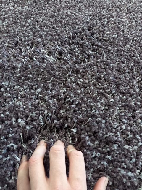 Shag Rugs Supreme Shaggy Aubergine -FAULTY