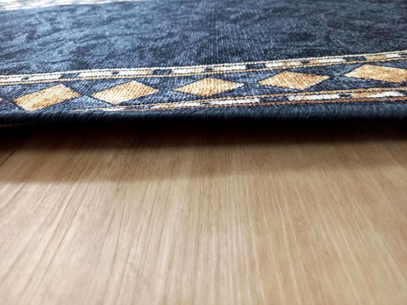 Rubber Back Hall Runner 67cm wide Life Slate by the Meter
