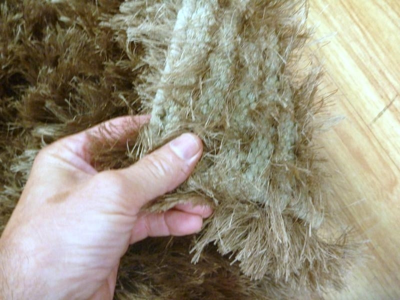 Shag Rugs Fur Frosted Almond Shaggy Rugs 160x230cm