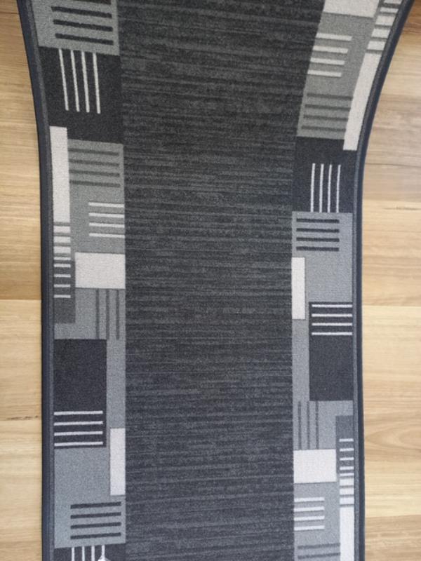 Hall Runner Colorado Grey Slate 67cm Wide by the meter
