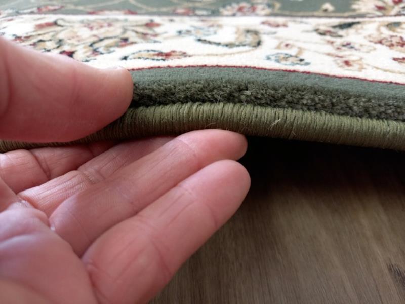 Hall Runner 80cm Wide Heritage Green All Over by the Meter Soft Feel Pile