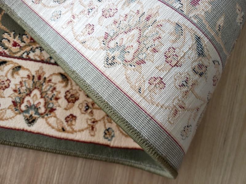 Hall Runner 80cm Wide Heritage Green All Over by the Meter Soft Feel Pile