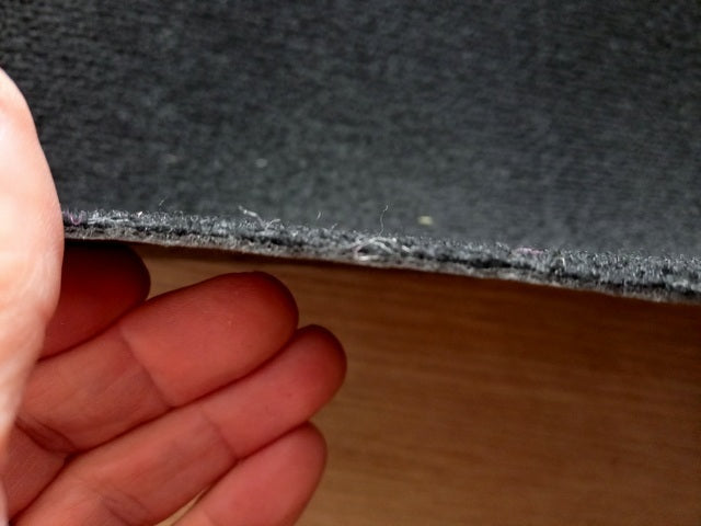 Black Showroom Event Gel Backed Carpet Budget Runner 2 x 5m Increment Lengths