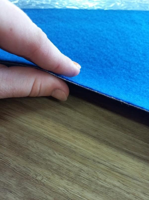 Blue Expo Event Carpet Budget Runner in 2m x 5m Increment Lengths