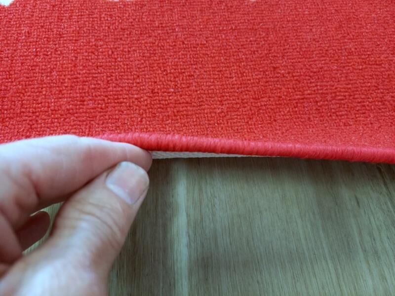 Red Sale Carpet Runner 100cm Wide by the Meter Rubber Backed