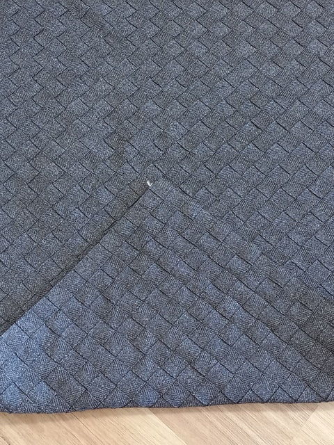Outdoor Rug Checkered Weave Squares 155x225cm