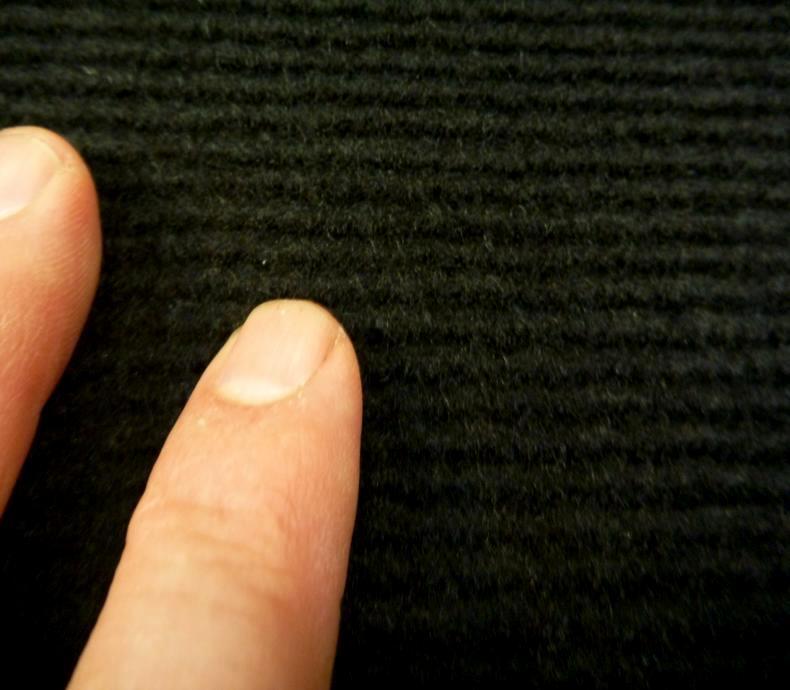 Black Budget Event Carpet 2m Wide x 50m Long Roll Bulk Order 2-3mm Thick - Online Only
