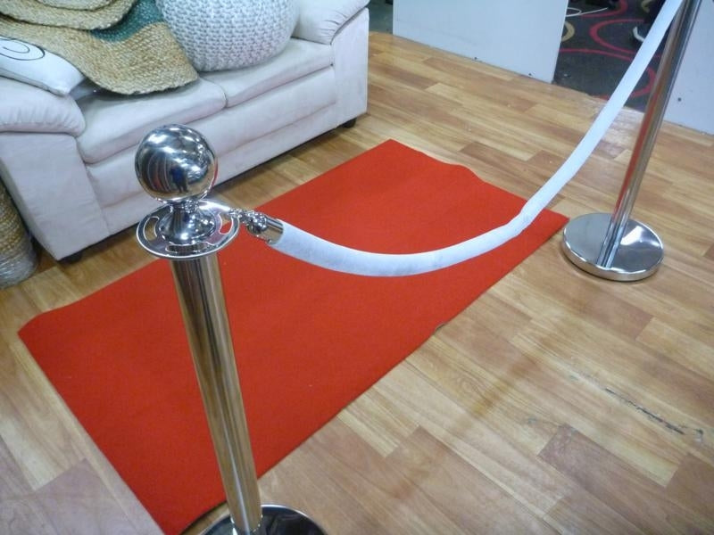 Stainless Steel Sphere Bollard Stand Queue Barriers Crowd Control