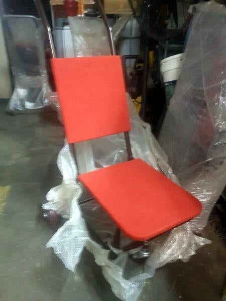 Chair Trolley on Wheels Bronze for Stacking for ScatterMats Banquets, Events Chairs Online