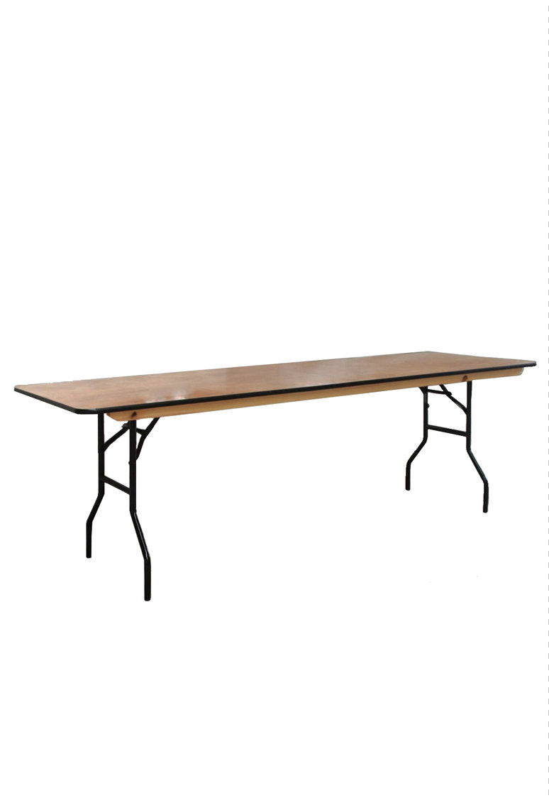10 Banquet Folding Trestle Tables Package Deal 18mm Thick 11Ply Wood Top 76x183cm Online