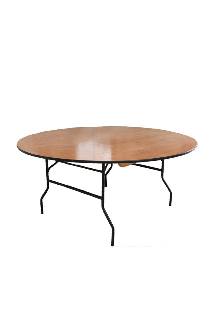 10 Round Banquet Folding Trestle Tables Package Deal 18mm Thick 11Ply Wood Top 153cm Online