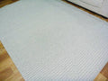 Unique Ridges Warm Grey Stitches 160x230cm Woolen Flatweave Floor Area Woven Rugs