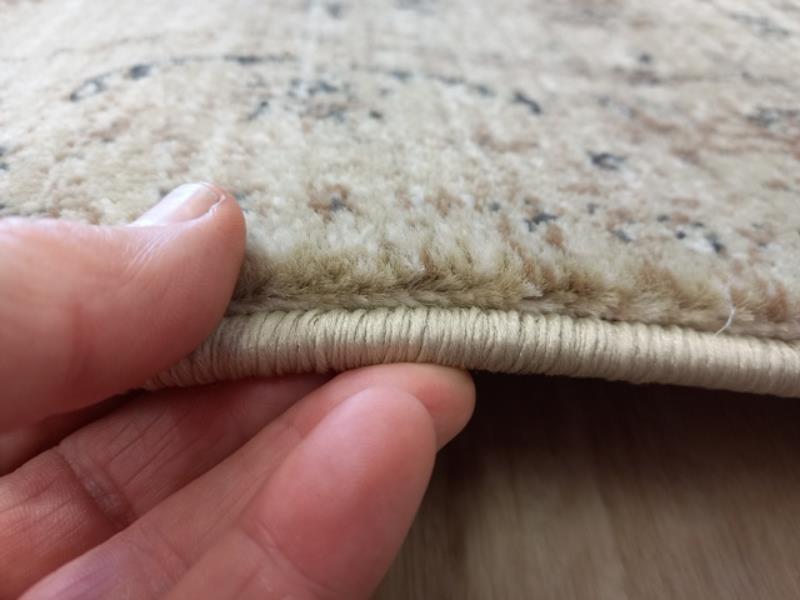 Persian Wash Design Hall Runner Chorus Beige Allover 80cm wide by the meter Soft Feel