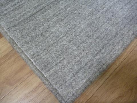 Super Soft Stunning Natural Wool Viscose Rugs Marble Fog Grey