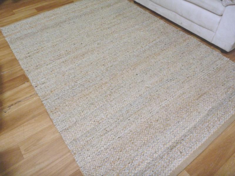 Natural Fiber Savannah 30/20 % Wool Viscose 50% Jute Flat-weave Floor Rug