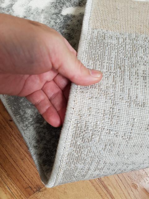 Clearance Hall Runners Lilly Light Grey 80cm Wide End of Roll Edged