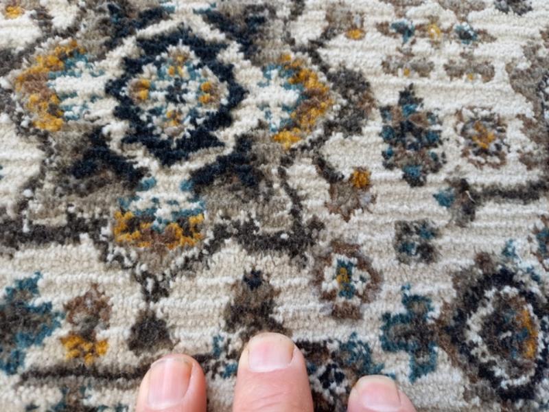 Super Soft Persia 80cm Wide Hall Runner Beige Allover by the Meter