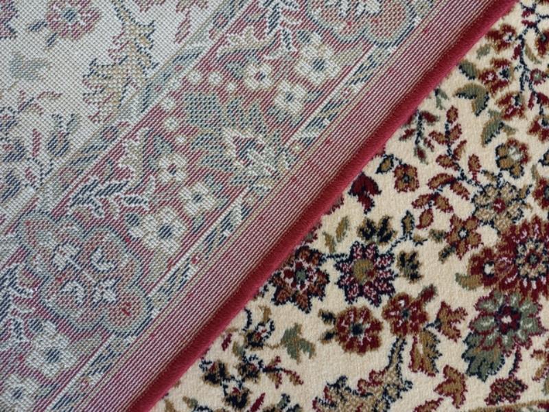 Clearance Hall Runners Floral Red Elite 80cm Wide End of Roll Edged High Quality