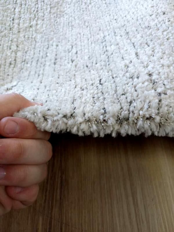 Luxury Hall Runner by the Meter 80cm Wide Stone Lavishly Soft Pile 14mm Thick