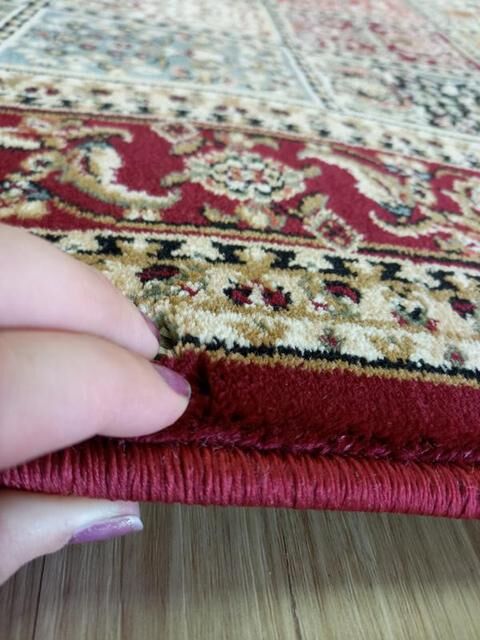 High Quality Hall Runner 80cm Wide Heritage Red Panel by the meter Soft Feel Pile