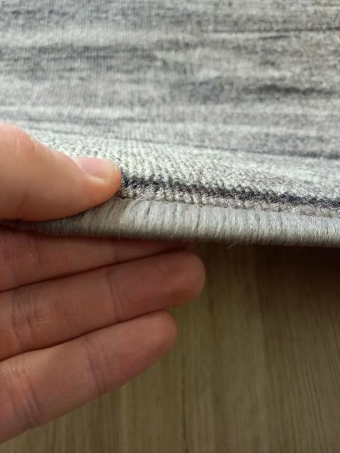 Rubber Back Hall Runner Beige Grey Rama 67cm Wide by the meter