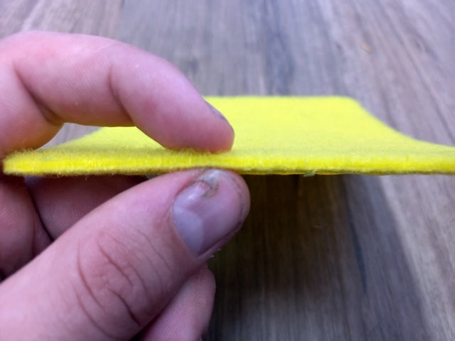 Canary Yellow Expo Event Carpet Mid Range Runner in 2m x 5m Increment Lengths