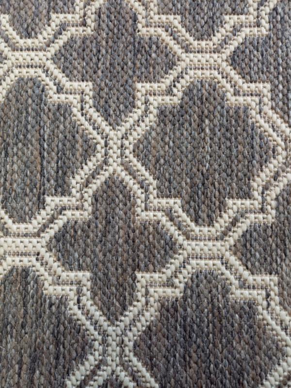 Clearance Hall Runners Gest Metal Flat-weave Moroccan 67cm Wide End of Roll Edged