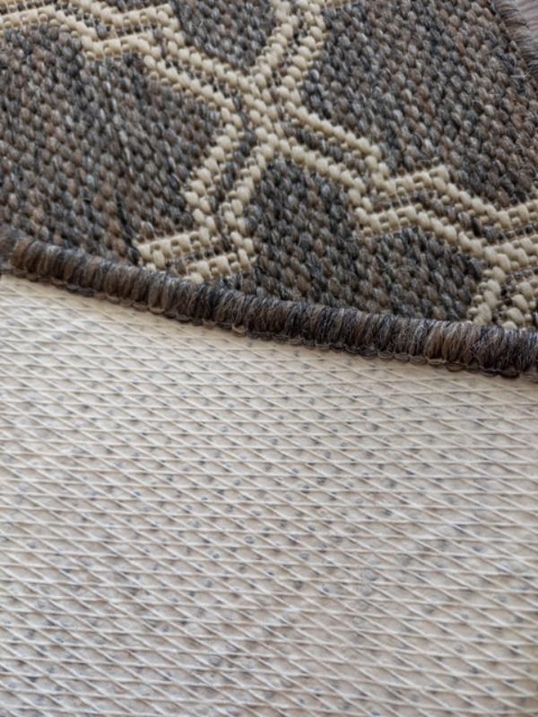 Clearance Hall Runners Gest Metal Flat-weave Moroccan 67cm Wide End of Roll Edged