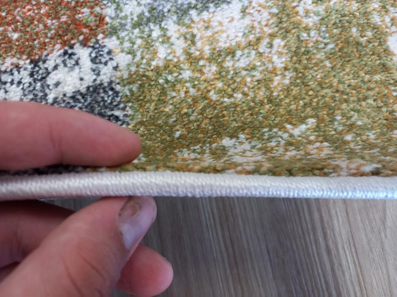 Aurora Multi Colour Pastels 14mm Thick Modern Design Floor Area Rugs