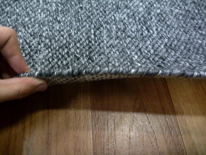 Outdoor or Indoor High Quality Luxury Pile Dark Grey Floor Area Rug 9mm Thick