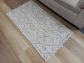 Flatwoven Wool Hazelmere Design Diamonds Natural Floor Area Rugs and Runners