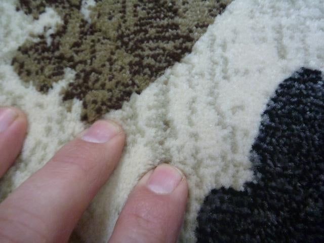 Soft Feel Modern Rugs Florence Tiles Grey Rug