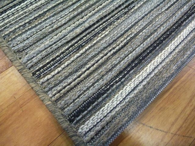 Brighton Grey with Beige Black Creams Outdoor Patio Colourful Floor Area Rugs and Runners