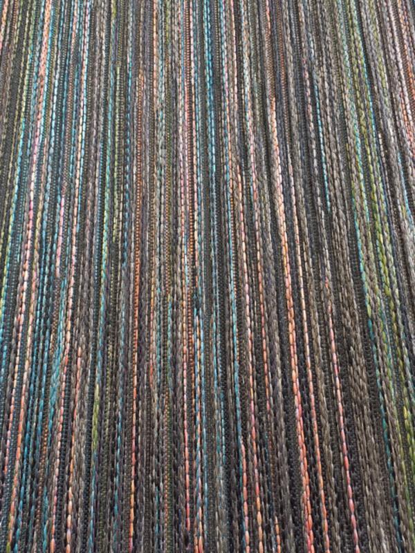 Brighton Gunmetal with Multiple Colour Designs Outdoor Patio Floor Area Rugs and Runners