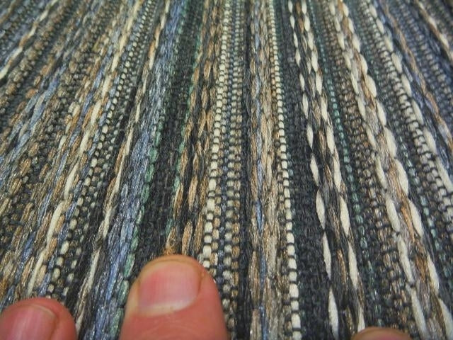 Brighton Multi Coloured with Metallic Design Outdoor Patio Floor Area Rugs and Runners