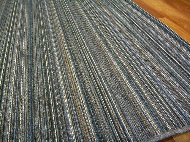 Brighton Multi Coloured with Metallic Design Outdoor Patio Floor Area Rugs and Runners