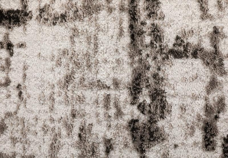 Modern Soft Heat-set Polypropylene Mystery Timeless Grey Cannon 12mm Thick Floor Rugs