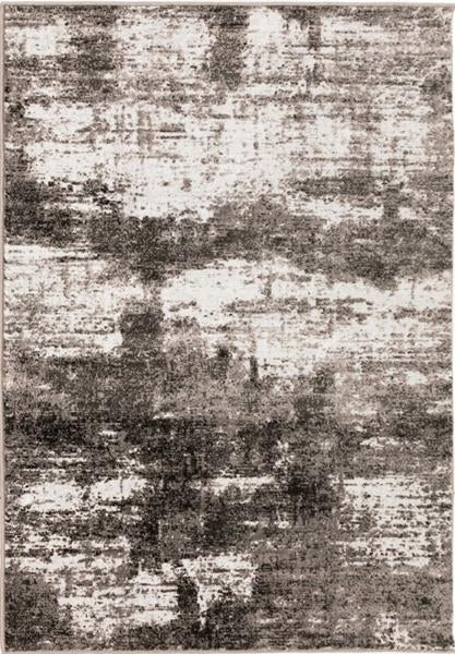Modern Soft Heat-set Polypropylene Mystery Timeless Grey Cannon 12mm Thick Floor Rugs