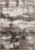 Modern Soft Heat-set Polypropylene Mystery Timeless Grey Cannon 12mm Thick Floor Rugs