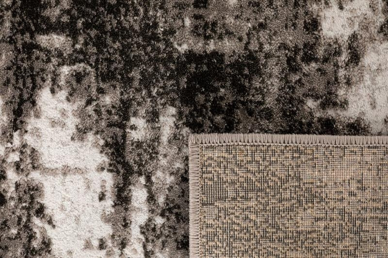 Modern Soft Heat-set Polypropylene Mystery Timeless Grey Cannon 12mm Thick Floor Rugs