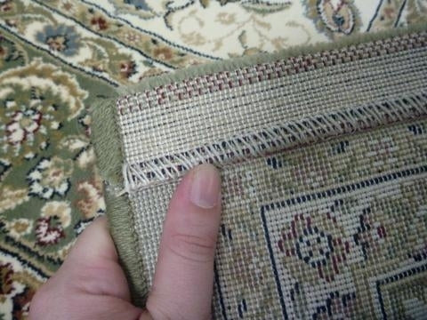 Elite Cream Green Border Persian Look Design Soft High Quality Floor Area Rugs
