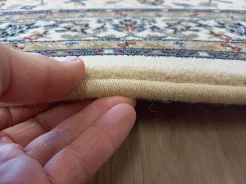 Persian Design Hall Runner by the Meter 80cm or 100cm Wide Cream Beige Elite Soft High Quality