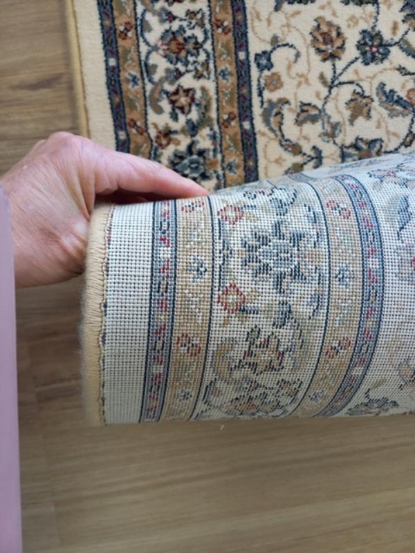 Persian Design Hall Runner by the Meter 80cm or 100cm Wide Cream Beige Elite Soft High Quality