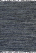 Hand Made Flatwoven Leather Grey Nomadic Design Floor area Rugs Runners and Circles Online