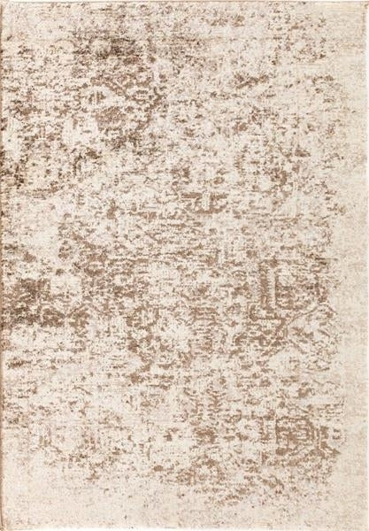 Thick Luxurious Modern Contemporary Kali Cream Worn Look Floor Rug