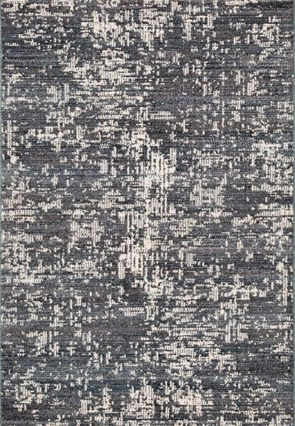 Thick Luxurious Modern Contemporary Kali Grey Mottled Patches Floor Rug